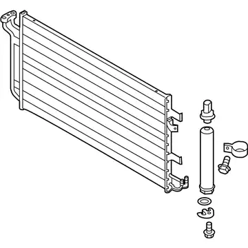 Condenser, air conditioning 921003NA0A NISSAN