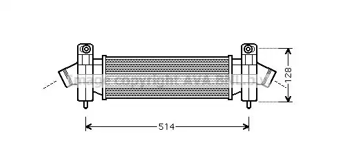 Интеркулер AVA FDA4341