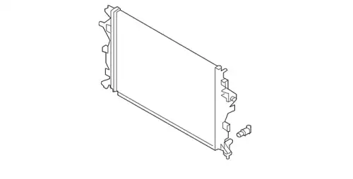 Radiator ! \MB 107 501 13 01