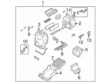Expansion Valve, air conditioning LC7061J14 MAZDA