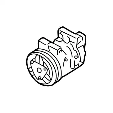 Compressor, air conditioning 73111AE021 SUBARU