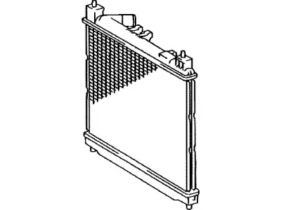 Radiator, engine cooling 1640011120 TOYOTA / LEXUS