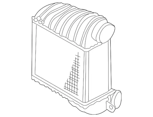 Интеркулер VAG 1C0145803G