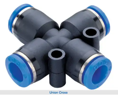 соединитель! Х-образный 6мм\ PZA06 CDC