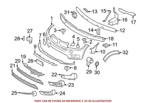 Решетка радиатора BMW 51 11 7 325 470