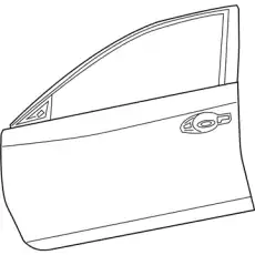  ДВЕРЬ ПЕРЕДНЯЯ 80100-3TA0A NISSAN
