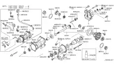 Палец 38428-P0100 NISSAN