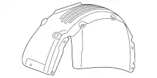 Подкрылок VAG 5G0805969G