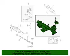 Рулевой редуктор 8J1423055EX VAG