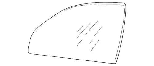 Стекло 1J4845202G VAG