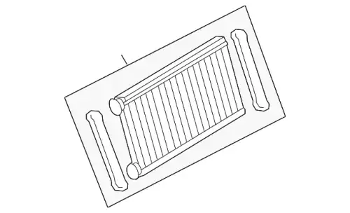 Радиатор печки VAG 4H0898037