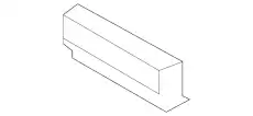 8P0819142 УПЛОТНИТЕЛЬ СТЕКЛА VAG