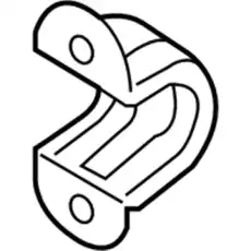 кронштейн стабилизатора 555142W100 HYUNDAI