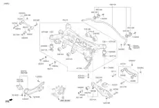 кронштейн стабилизатора 555142W100 HYUNDAI
