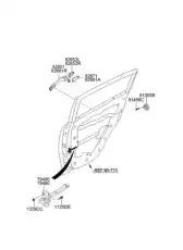 794903W000 Ограничитель двери HYUNDAI