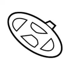 Молдинг кузовной 863002W000 MOBIS