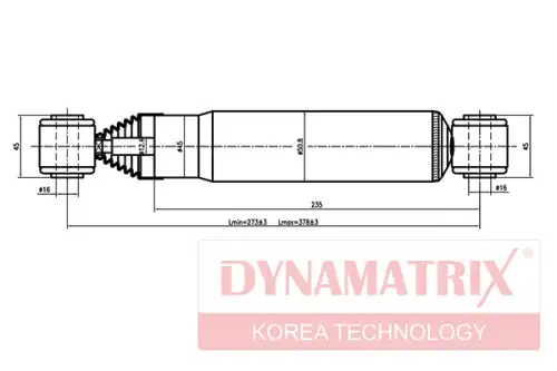 АМОРТИЗАТОР DSA441066 DYNAMAX