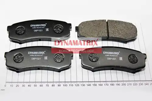Тормозные колодки дисковые DYNAMAX DBP1021