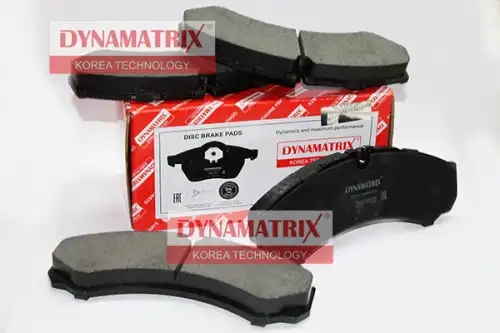 Тормозные колодки дисковые DYNAMAX DBP1102