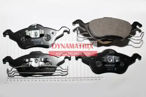 Тормозные колодки дисковые DYNAMAX DBP1318