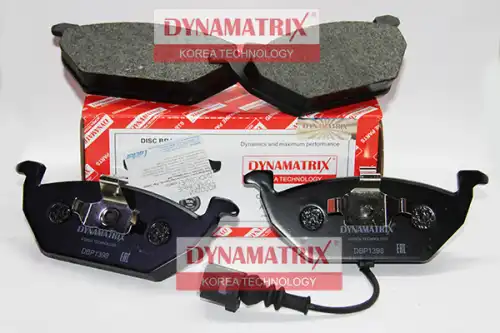 Тормозные колодки дисковые DYNAMAX DBP1398