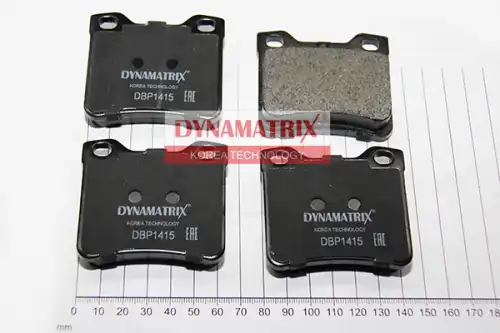 Тормозные колодки дисковые DYNAMAX DBP1415