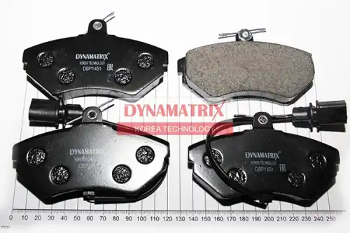 Тормозные колодки дисковые DYNAMAX DBP1451