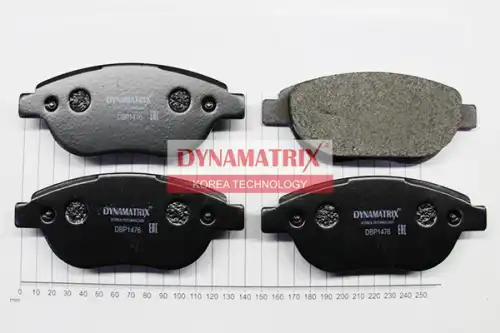 КОМПЛЕКТ КОЛОДОК ДЛЯ ДИСКОВЫХ ТОРМОЗОВ DBP1476 DYNAMAX