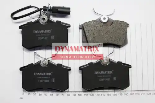Тормозные колодки дисковые DYNAMAX DBP1481