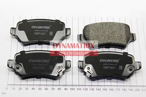 Тормозные колодки дисковые DYNAMAX DBP1521