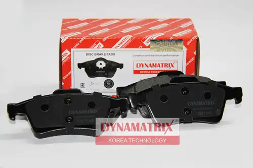 Тормозные колодки дисковые DYNAMAX DBP1540