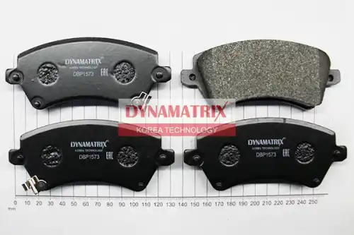 Тормозные колодки дисковые DYNAMAX DBP1573