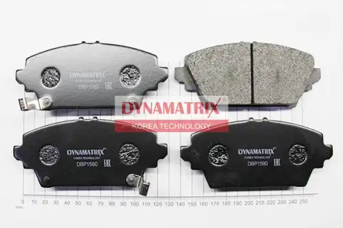 Тормозные колодки дисковые DYNAMAX DBP1580