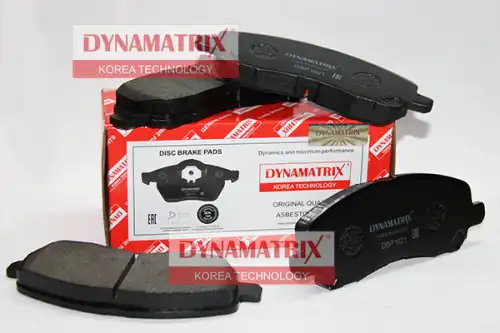 Тормозные колодки дисковые DYNAMAX DBP1621