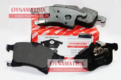 Тормозные колодки дисковые DYNAMAX DBP1640