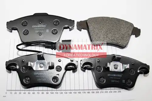 Тормозные колодки дисковые DYNAMAX DBP1643