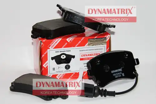 Тормозные колодки дисковые DYNAMAX DBP1644
