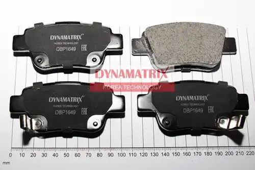 Тормозные колодки дисковые DYNAMAX DBP1649