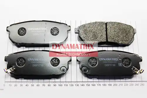 Тормозные колодки дисковые DYNAMAX DBP1736