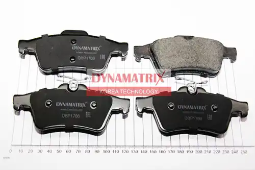 Тормозные колодки дисковые DYNAMAX DBP1766