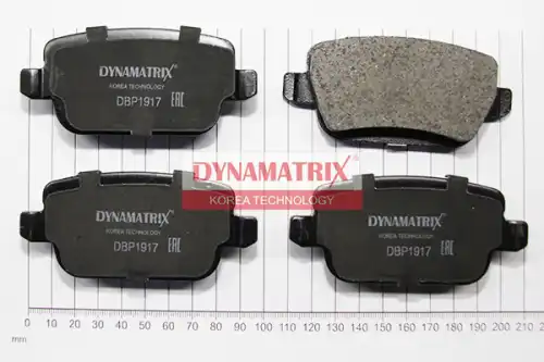 Тормозные колодки дисковые DYNAMAX DBP1917