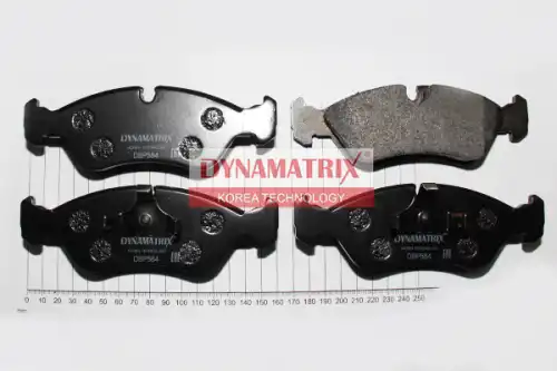Тормозные колодки дисковые DYNAMAX DBP584