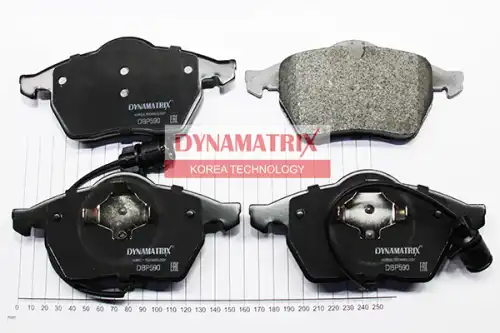 Тормозные колодки дисковые DYNAMAX DBP590