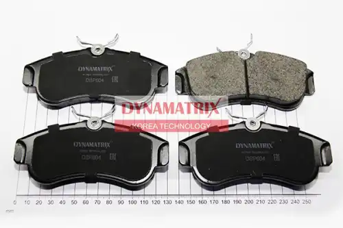 КОМПЛЕКТ КОЛОДОК ДЛЯ ДИСКОВЫХ ТОРМОЗОВ DBP604 DYNAMAX
