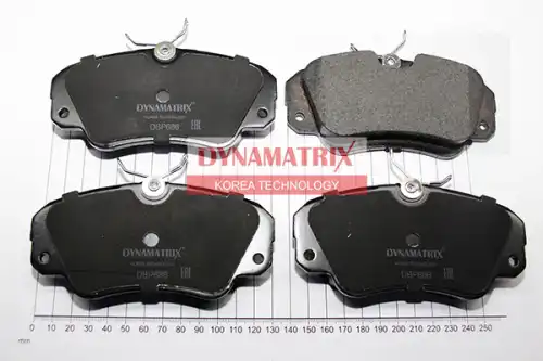 Тормозные колодки дисковые DYNAMAX DBP686