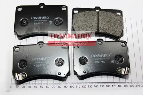 Тормозные колодки дисковые DYNAMAX DBP715