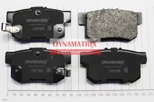 Тормозные колодки дисковые DYNAMAX DBP956