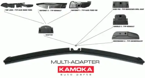 Щетка стеклоочистителя 27475 KAMOKA 475/19" мм/",