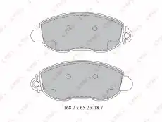 Тормозные колодки дисковые LYNXAUTO BD-3033
