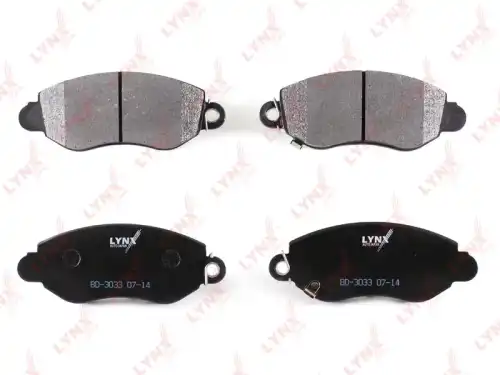 Тормозные колодки дисковые LYNXAUTO BD-3033